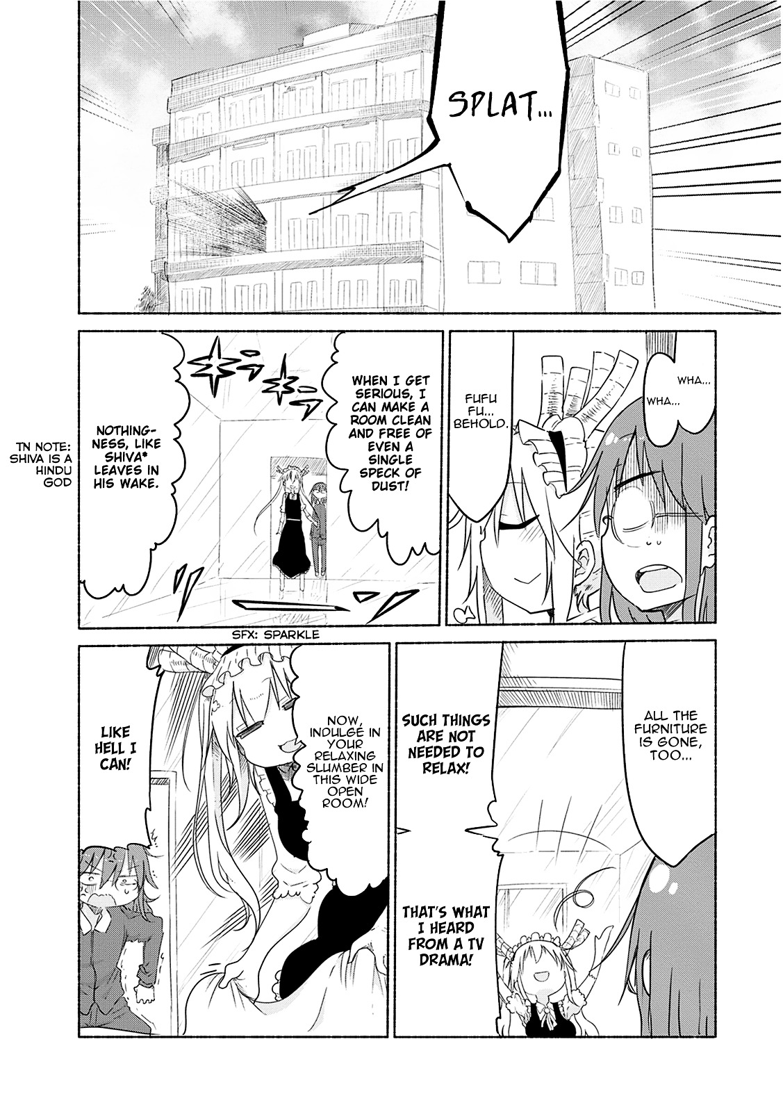Kobayashi-san Chi no Maid Dragon Chapter 26 page 5 - Chapter 26 : Tooru and Rivalry