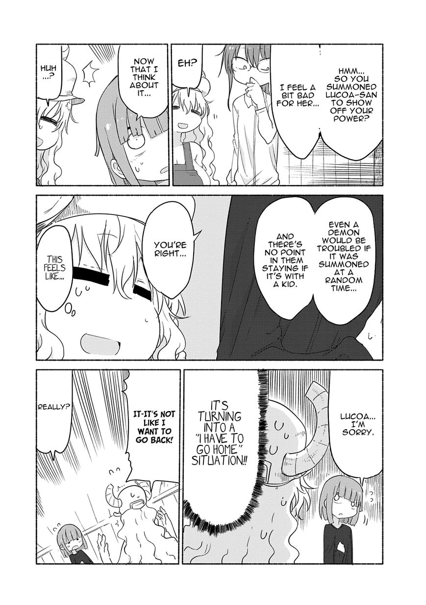 Kobayashi-san Chi no Maid Dragon Chapter 27 page 10 - Chapter 27 : Tooru and Lucoa's Family