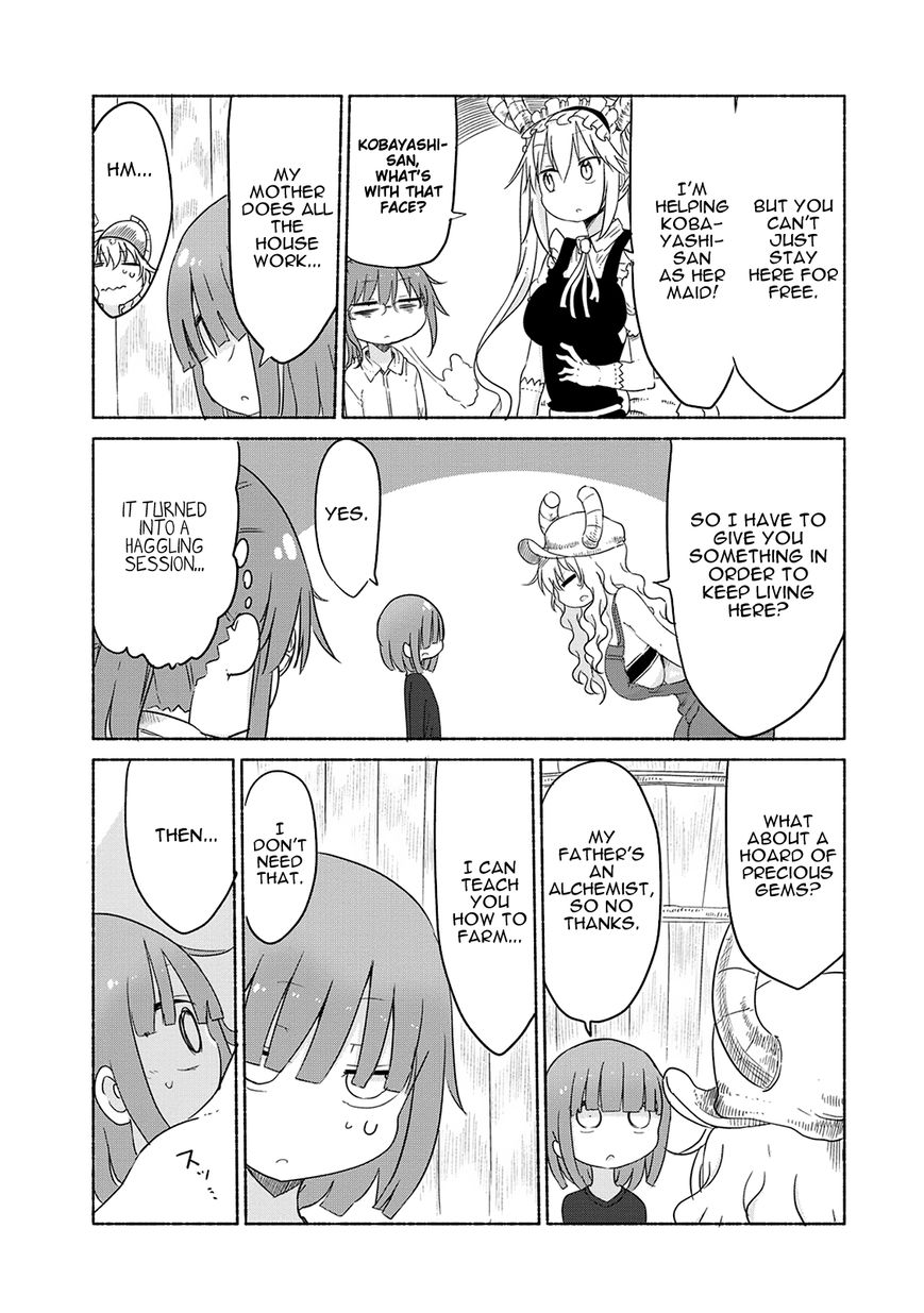 Kobayashi-san Chi no Maid Dragon Chapter 27 page 11 - Chapter 27 : Tooru and Lucoa's Family