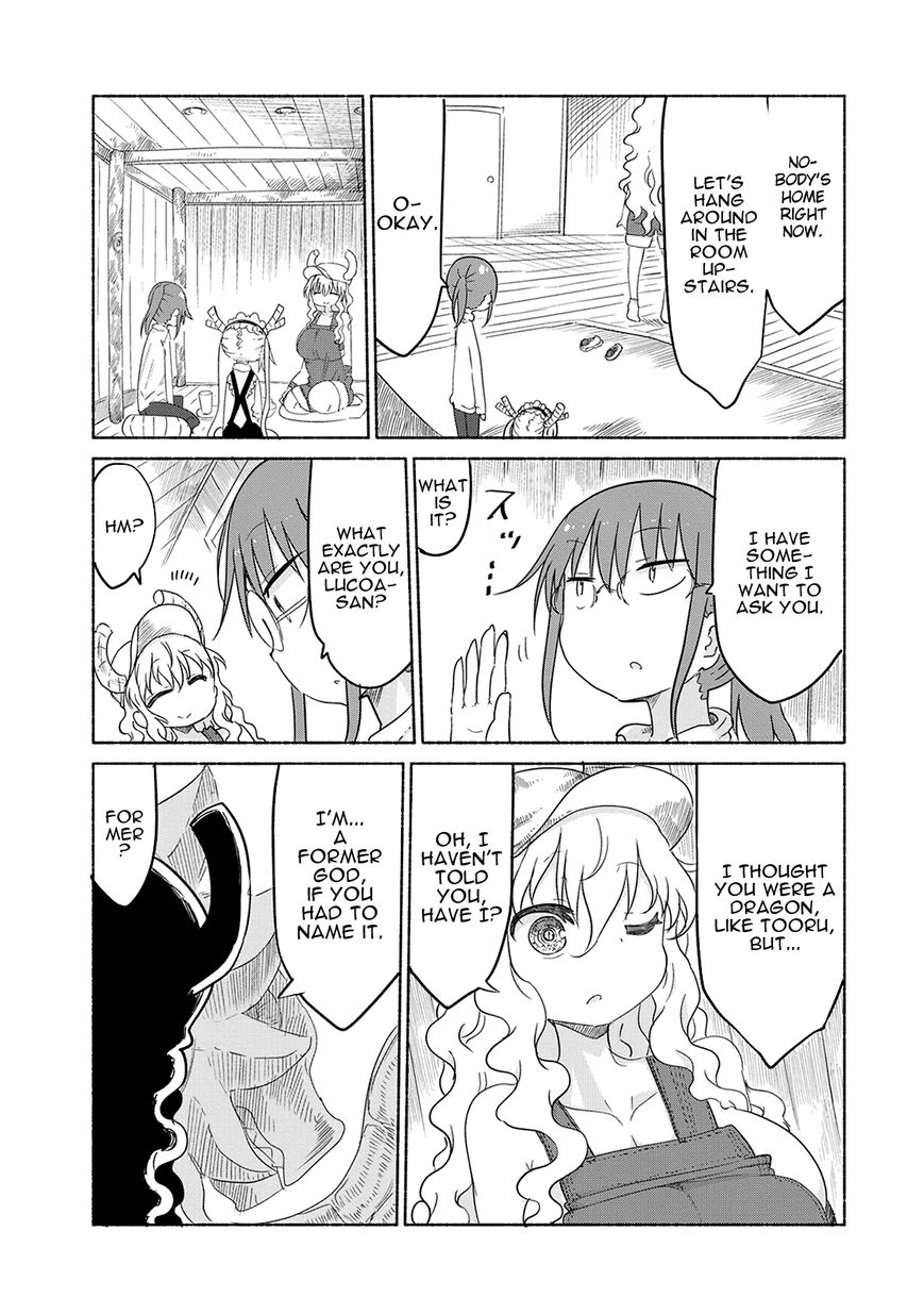Kobayashi-san Chi no Maid Dragon Chapter 27 page 5 - Chapter 27 : Tooru and Lucoa's Family