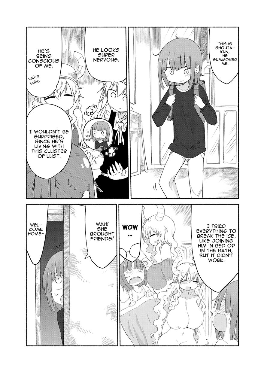 Kobayashi-san Chi no Maid Dragon Chapter 27 page 7 - Chapter 27 : Tooru and Lucoa's Family