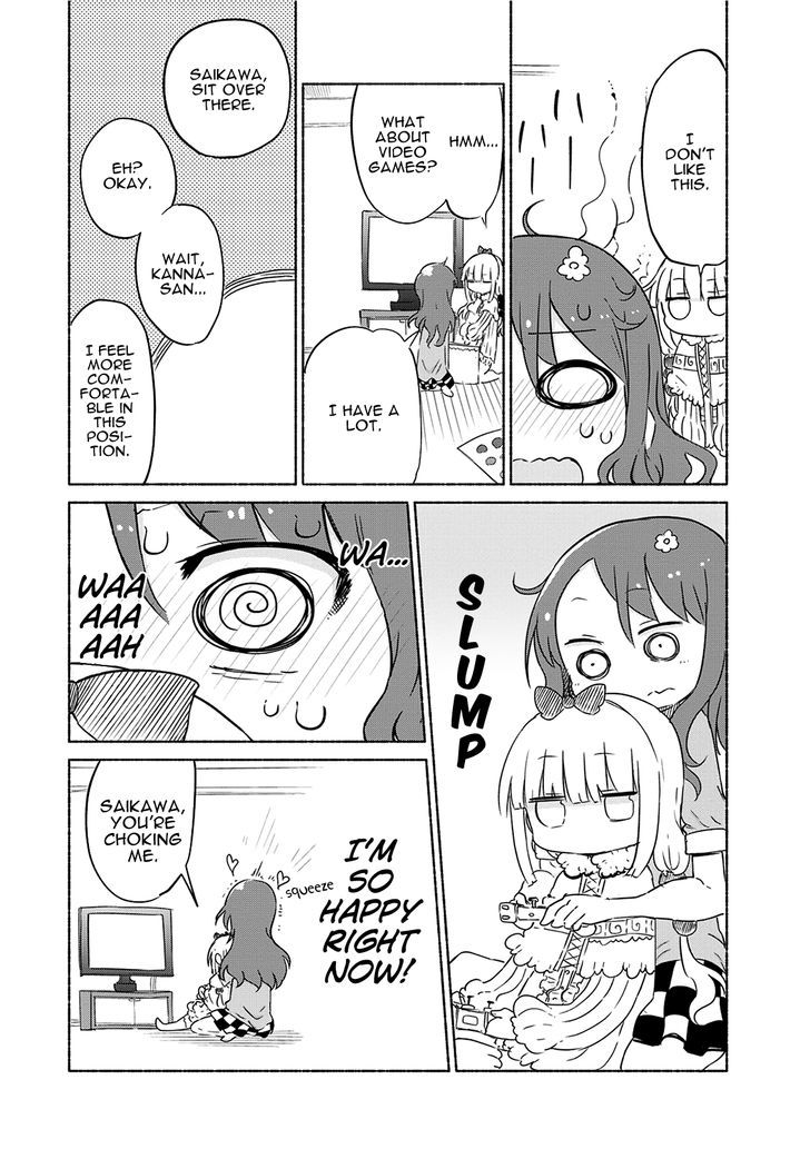 Kobayashi-san Chi no Maid Dragon Chapter 29.2 page 10 - Chapter 29 v2 : Kanna and Saikawa-san