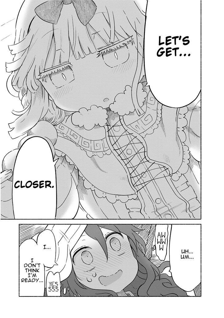 Kobayashi-san Chi no Maid Dragon Chapter 29.2 page 12 - Chapter 29 v2 : Kanna and Saikawa-san