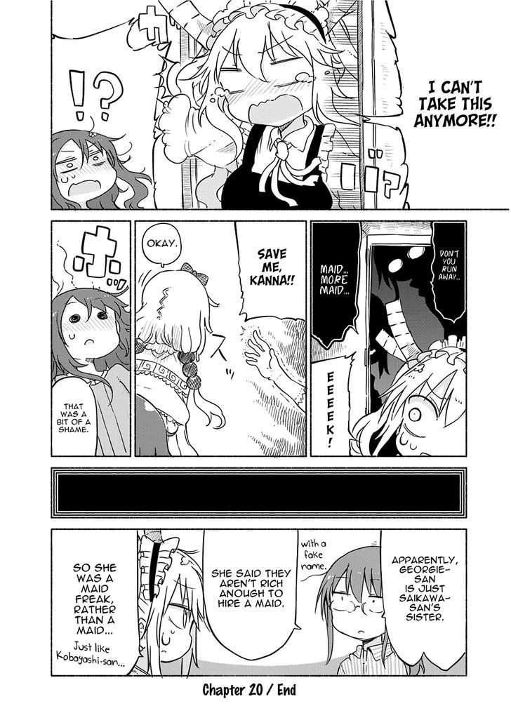 Kobayashi-san Chi no Maid Dragon Chapter 29.2 page 13 - Chapter 29 v2 : Kanna and Saikawa-san