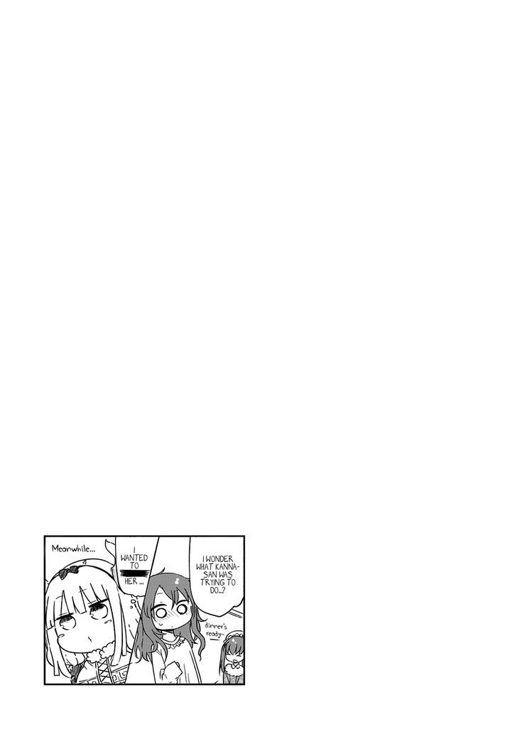 Kobayashi-san Chi no Maid Dragon Chapter 29.2 page 14 - Chapter 29 v2 : Kanna and Saikawa-san
