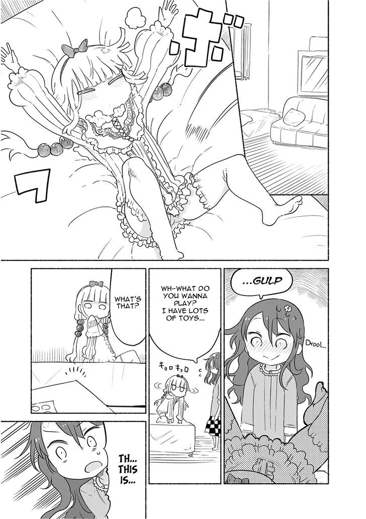 Kobayashi-san Chi no Maid Dragon Chapter 29.2 page 8 - Chapter 29 v2 : Kanna and Saikawa-san