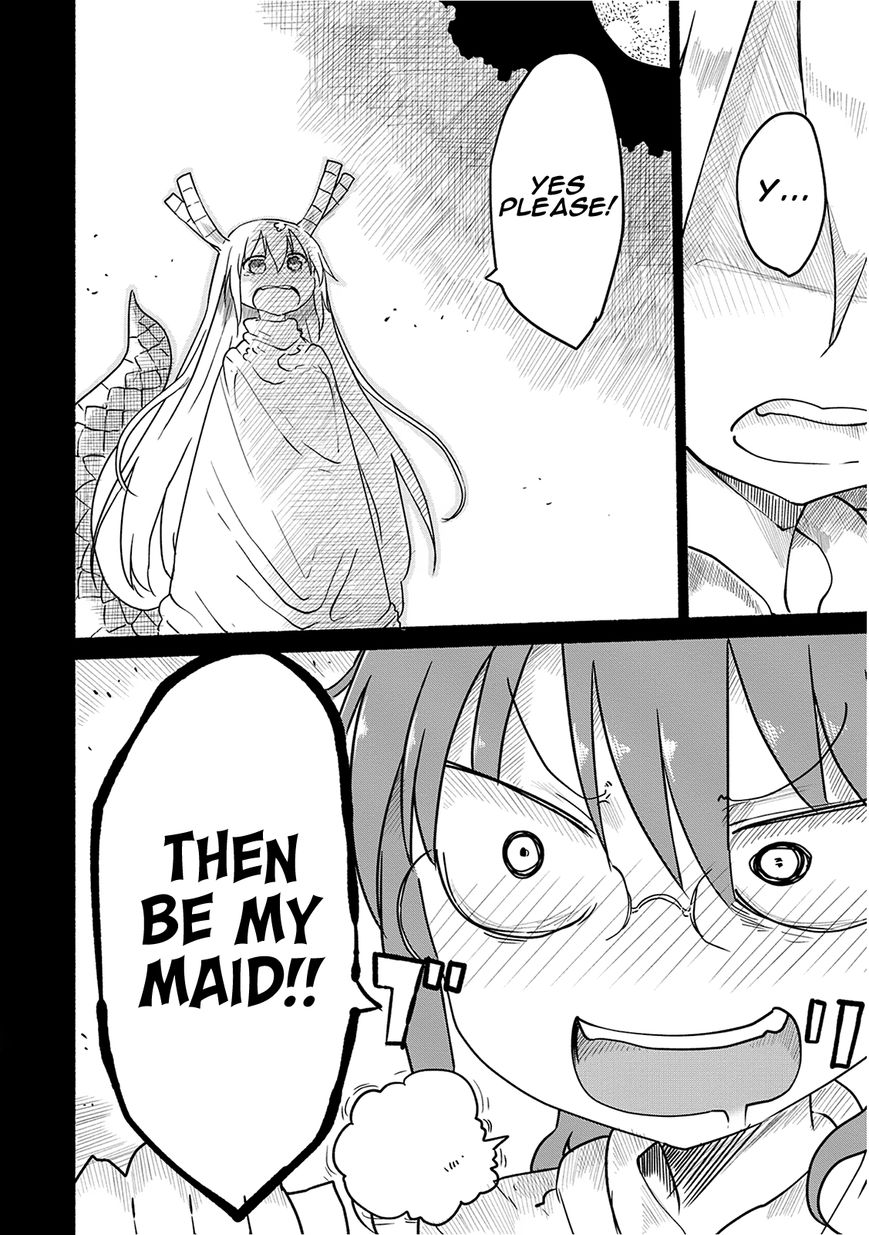 Kobayashi-san Chi no Maid Dragon Chapter 32 page 10 - Chapter 32 : Tooru and Encounter II