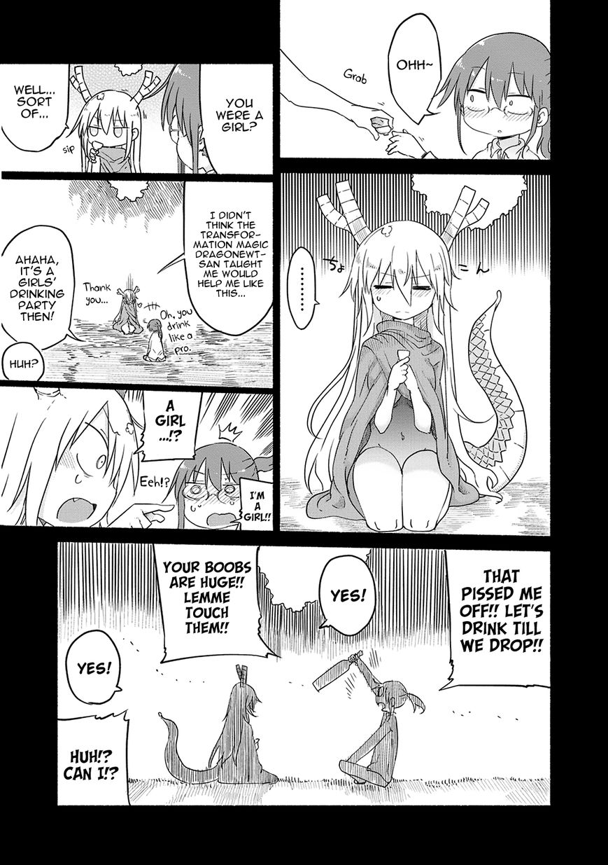 Kobayashi-san Chi no Maid Dragon Chapter 32 page 7 - Chapter 32 : Tooru and Encounter II