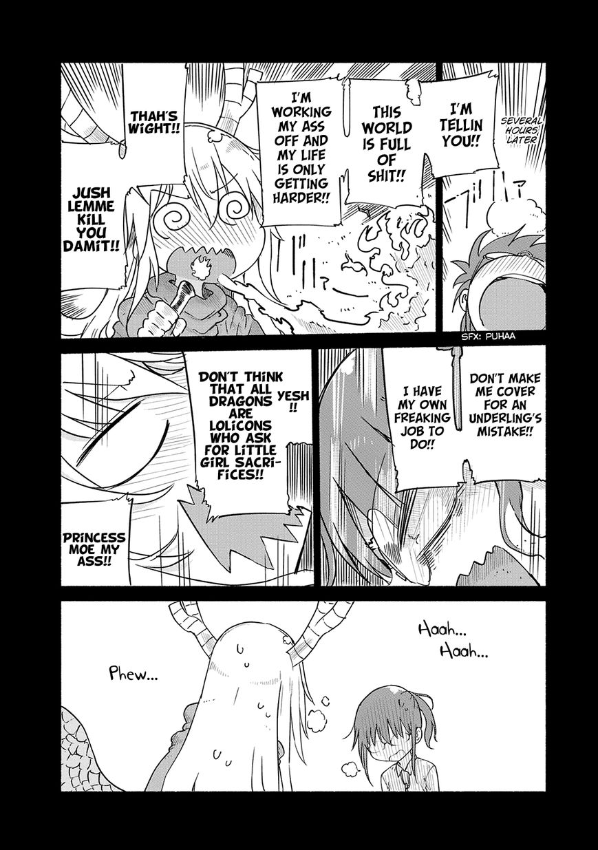 Kobayashi-san Chi no Maid Dragon Chapter 32 page 8 - Chapter 32 : Tooru and Encounter II