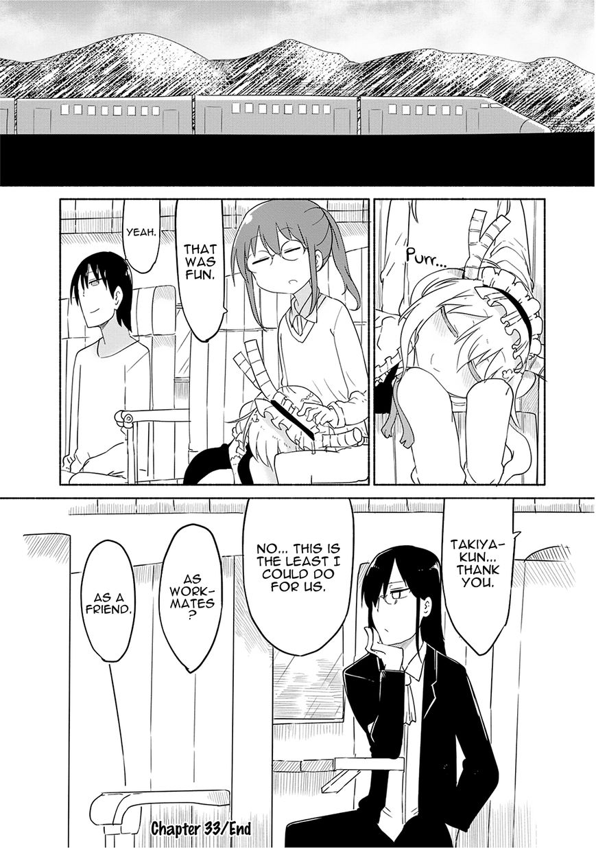 Kobayashi-san Chi no Maid Dragon Chapter 33 page 12 - Chapter 33 : Tooru and Hot Springs