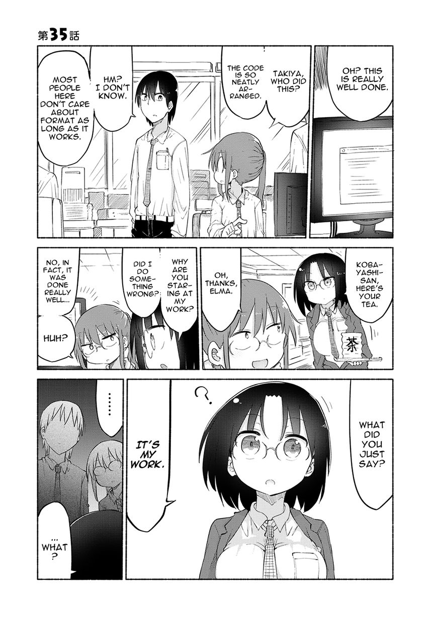 Kobayashi-san Chi no Maid Dragon Chapter 35 : Elma and the Company thumbnail
