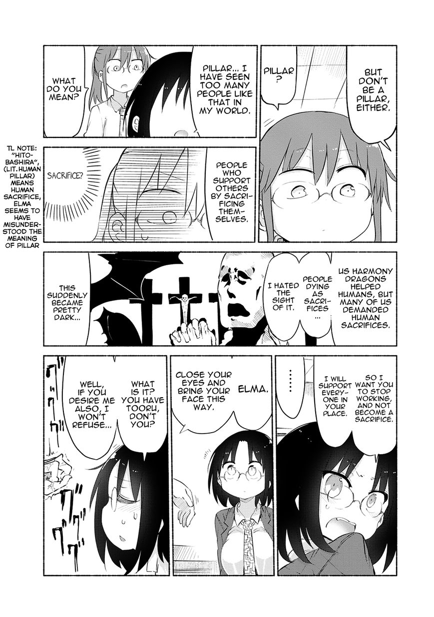 Kobayashi-san Chi no Maid Dragon Chapter 35 page 10 - Chapter 35 : Elma and the Company