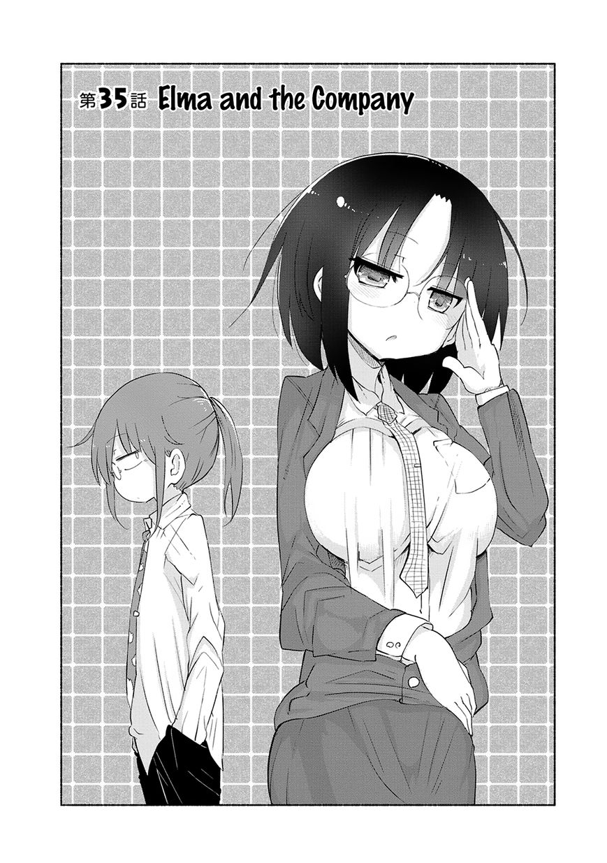 Kobayashi-san Chi no Maid Dragon Chapter 35 page 2 - Chapter 35 : Elma and the Company