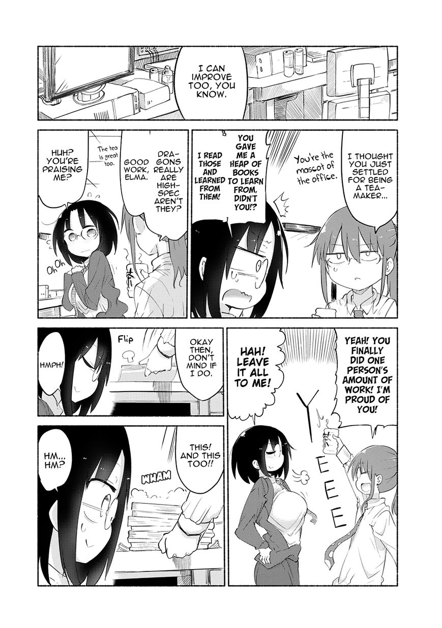 Kobayashi-san Chi no Maid Dragon Chapter 35 page 3 - Chapter 35 : Elma and the Company