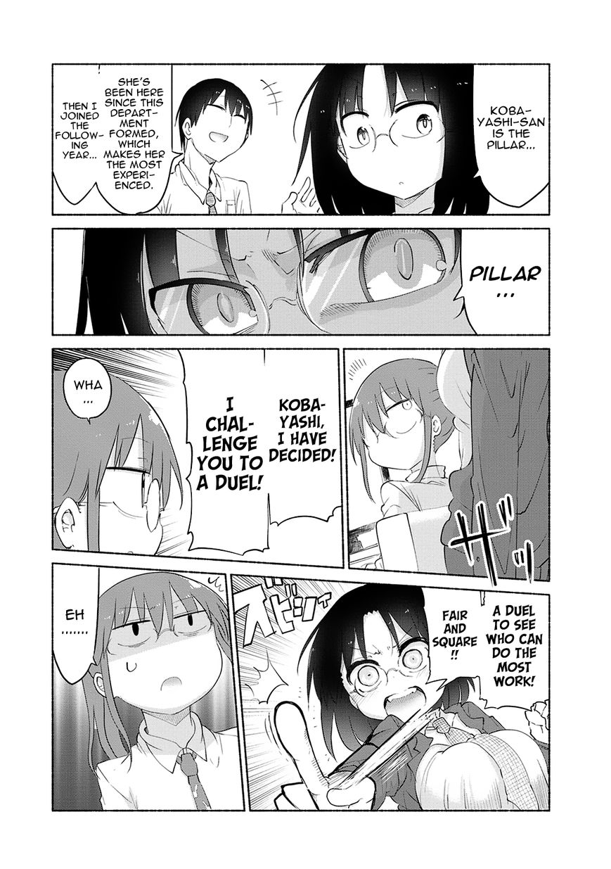 Kobayashi-san Chi no Maid Dragon Chapter 35 page 5 - Chapter 35 : Elma and the Company
