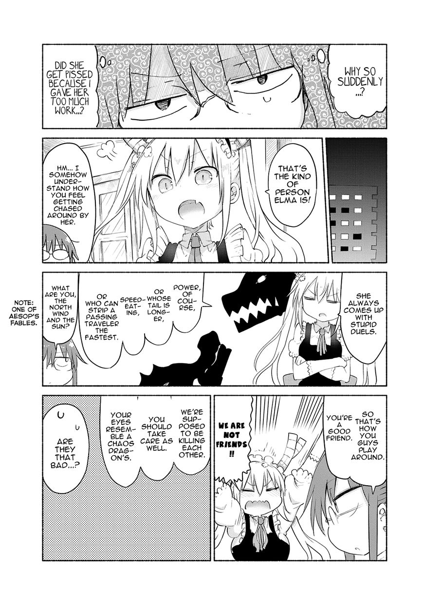 Kobayashi-san Chi no Maid Dragon Chapter 35 page 6 - Chapter 35 : Elma and the Company