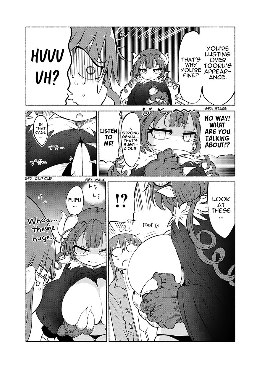 Kobayashi-san Chi no Maid Dragon Chapter 36 page 4 - Chapter 36 : Iruru and Kobayashi-san