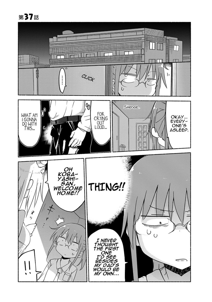 Kobayashi-san Chi no Maid Dragon Chapter 37 page 1 - Chapter 37 : Tooru and The Thing