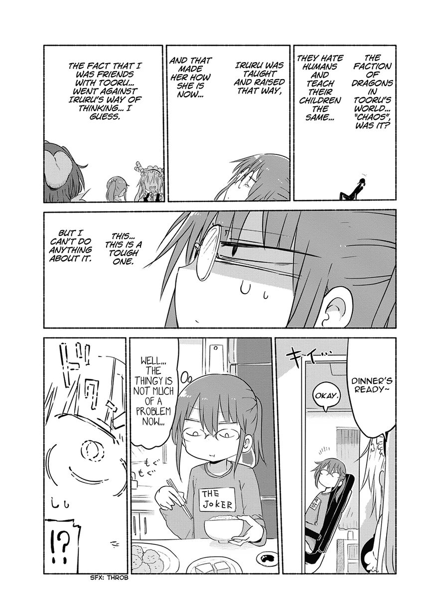 Kobayashi-san Chi no Maid Dragon Chapter 37 page 10 - Chapter 37 : Tooru and The Thing