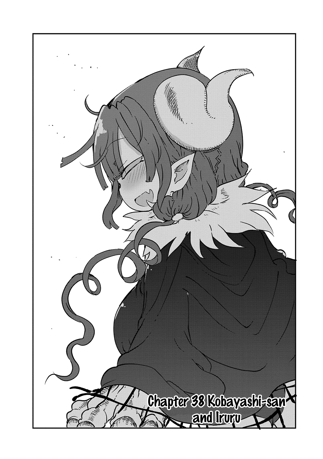 Kobayashi-san Chi no Maid Dragon Chapter 38 page 2 - Chapter 38: Kobayashi-san and Iruru