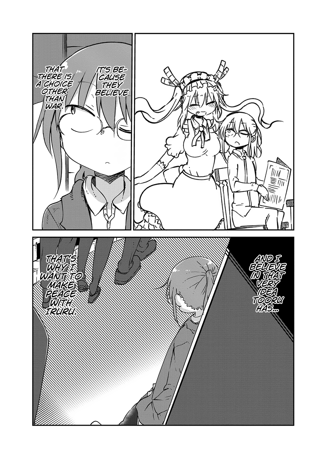 Kobayashi-san Chi no Maid Dragon Chapter 38 page 6 - Chapter 38: Kobayashi-san and Iruru