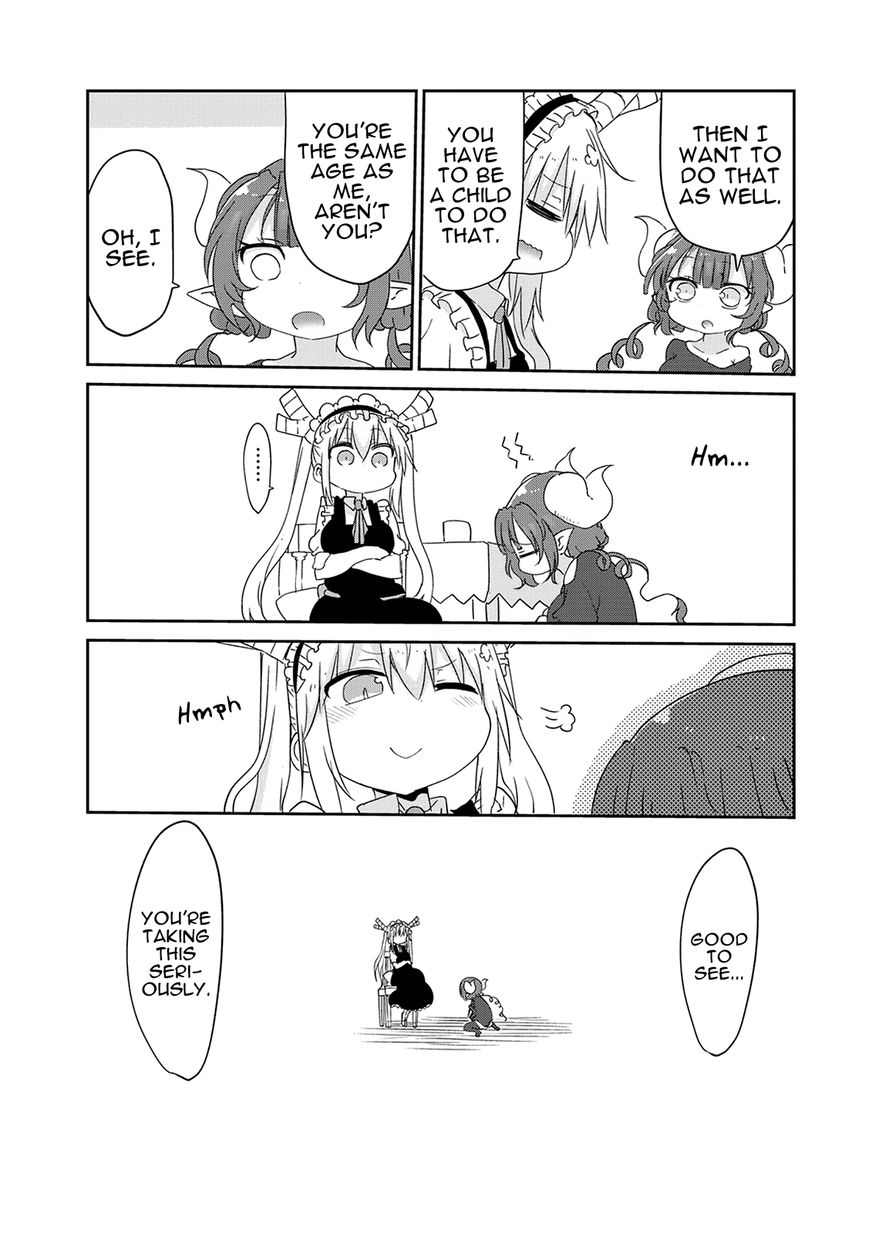 Kobayashi-san Chi no Maid Dragon Chapter 39 page 10 - Chapter 39 : Tooru and Babysitting