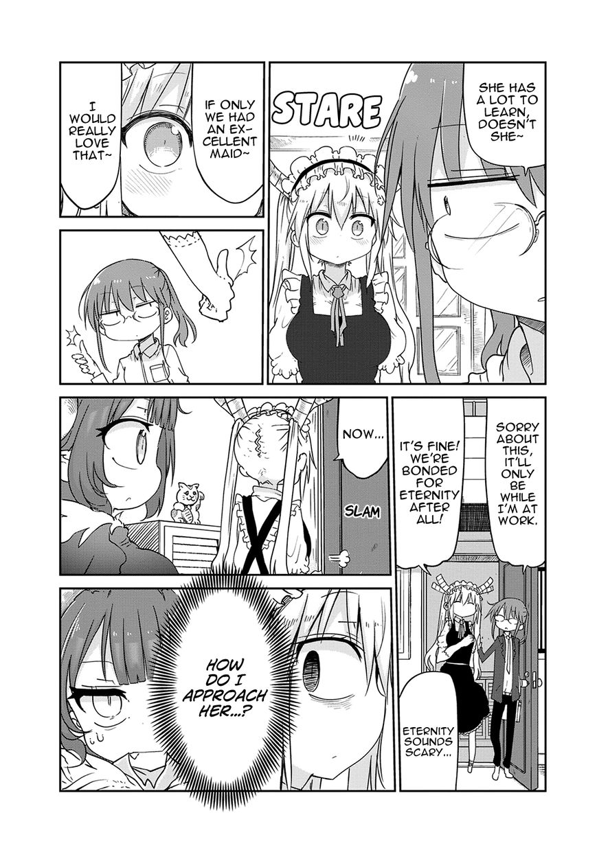 Kobayashi-san Chi no Maid Dragon Chapter 39 page 4 - Chapter 39 : Tooru and Babysitting