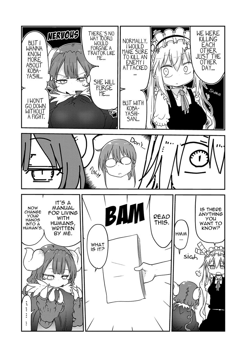 Kobayashi-san Chi no Maid Dragon Chapter 39 page 5 - Chapter 39 : Tooru and Babysitting