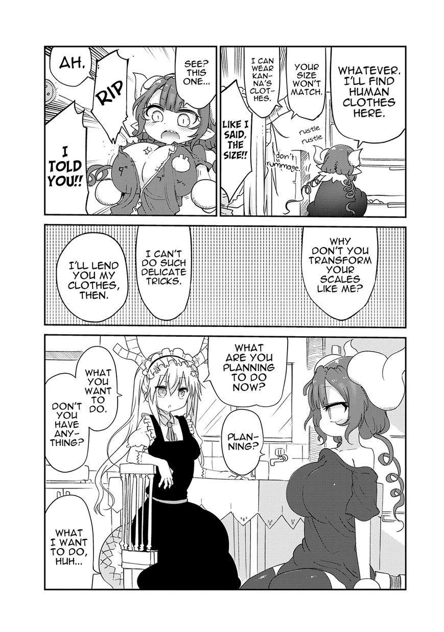 Kobayashi-san Chi no Maid Dragon Chapter 39 page 8 - Chapter 39 : Tooru and Babysitting