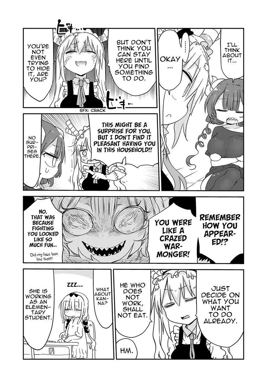 Kobayashi-san Chi no Maid Dragon Chapter 39 page 9 - Chapter 39 : Tooru and Babysitting