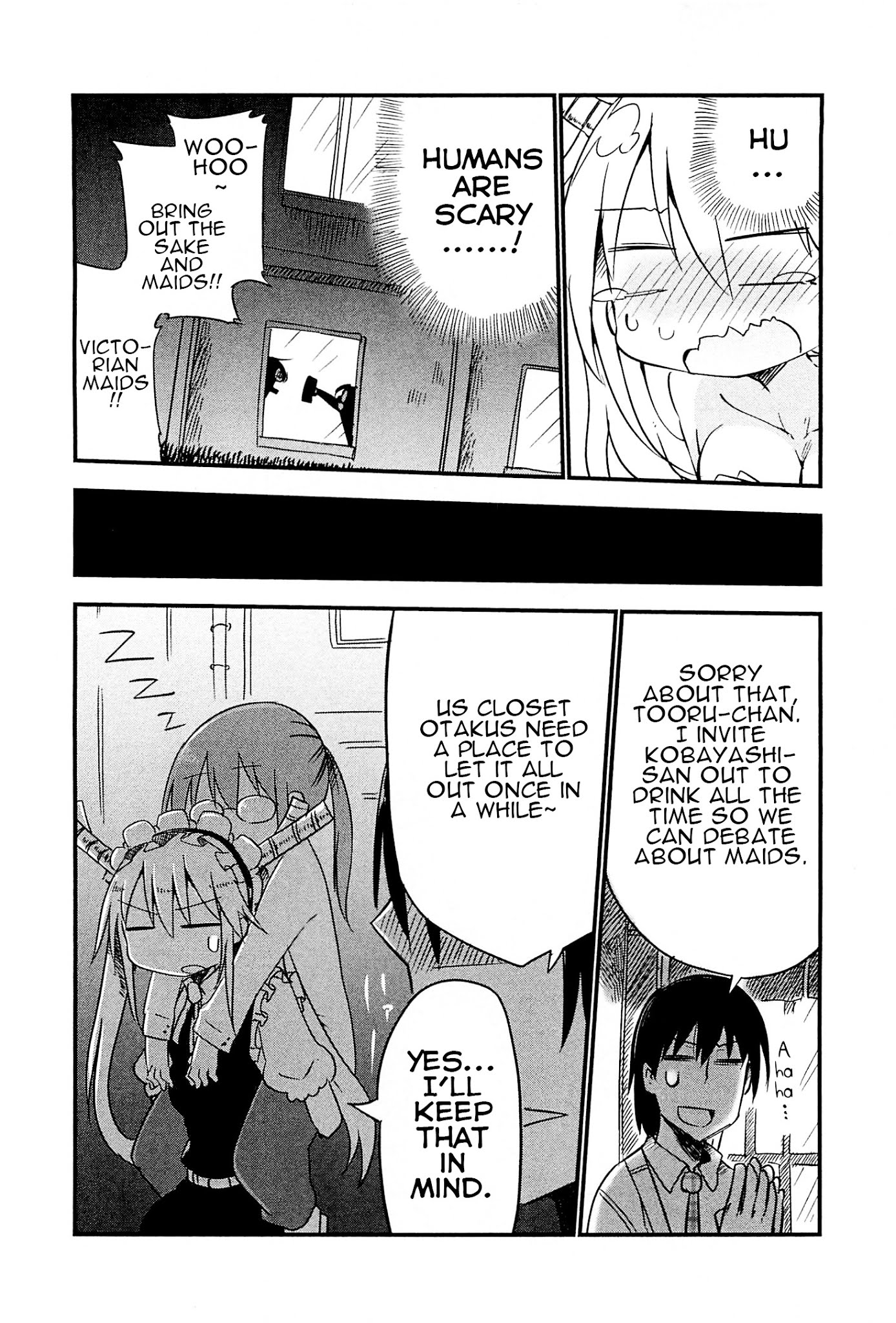 Kobayashi-san Chi no Maid Dragon Chapter 4 page 10 - Chapter 4 : Tooru and Jealousy