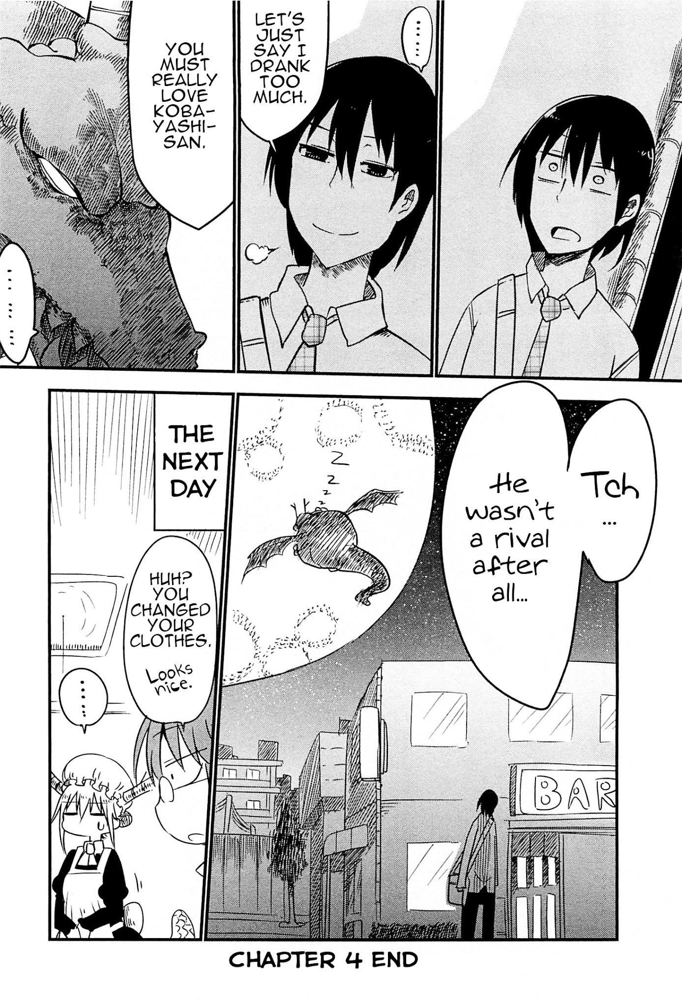 Kobayashi-san Chi no Maid Dragon Chapter 4 page 12 - Chapter 4 : Tooru and Jealousy