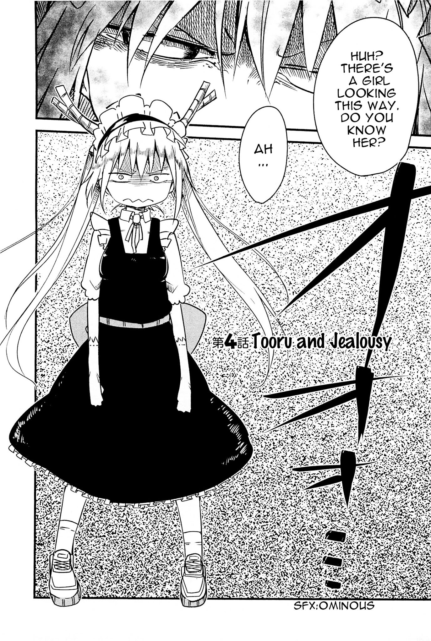 Kobayashi-san Chi no Maid Dragon Chapter 4 page 2 - Chapter 4 : Tooru and Jealousy
