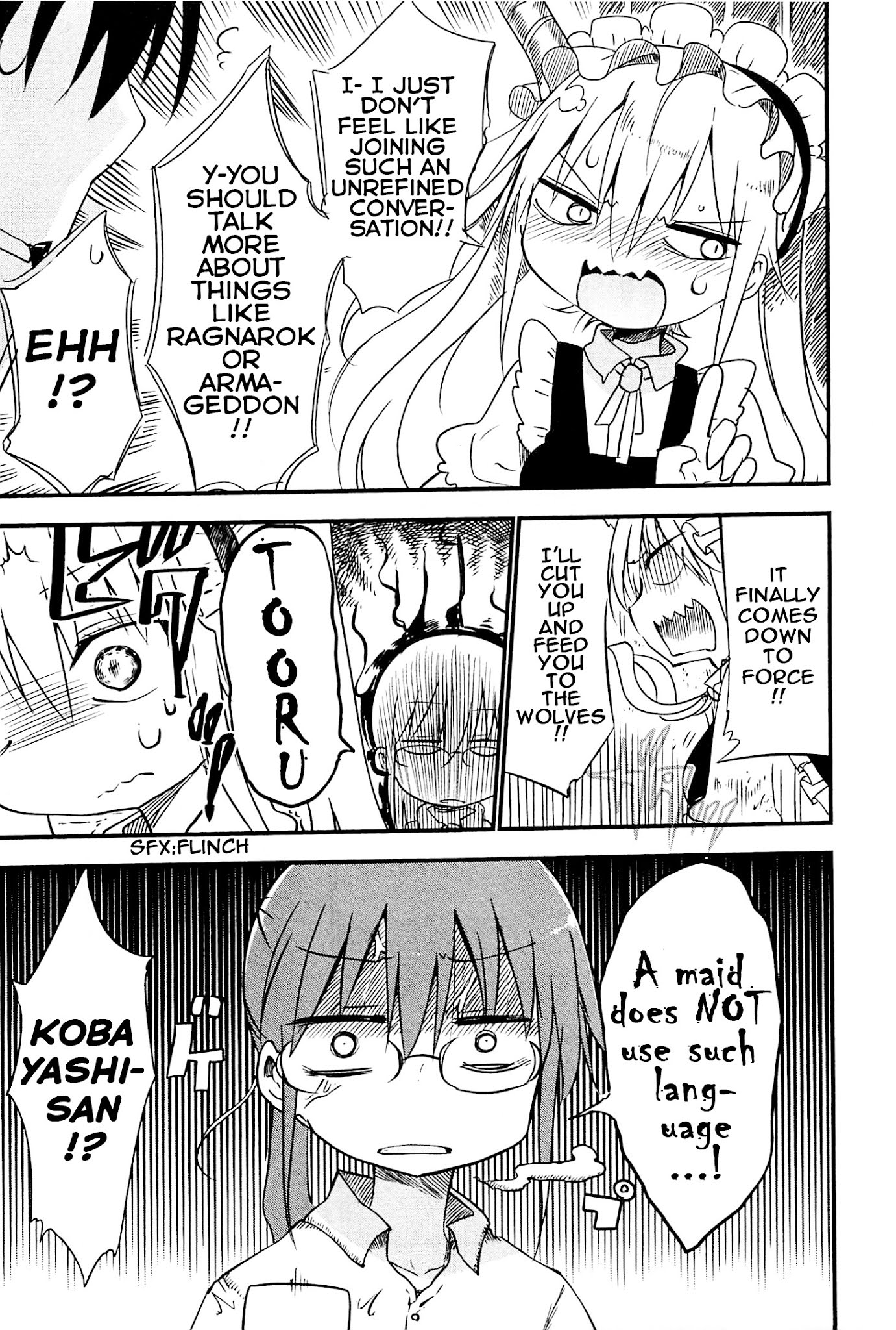 Kobayashi-san Chi no Maid Dragon Chapter 4 page 7 - Chapter 4 : Tooru and Jealousy