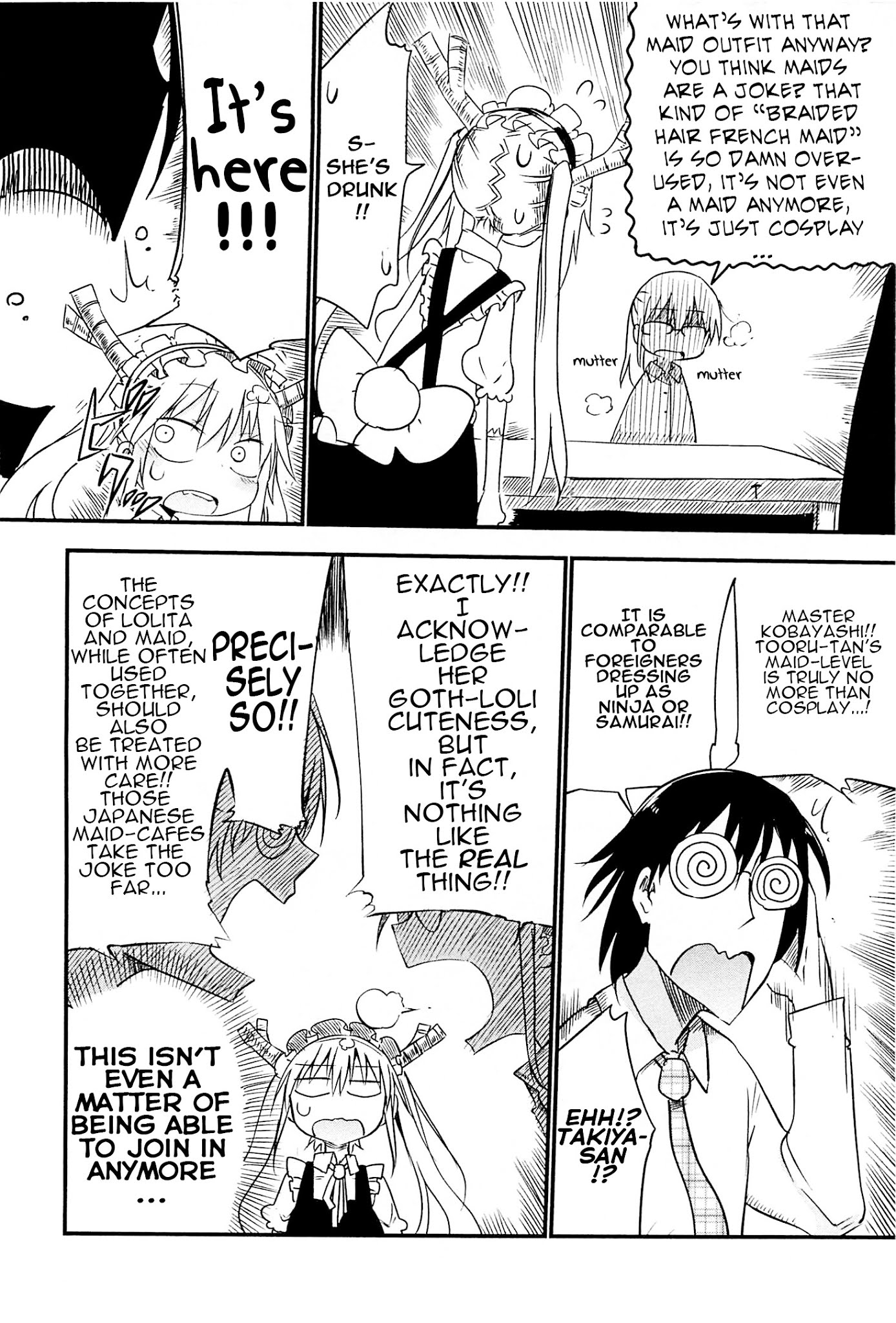 Kobayashi-san Chi no Maid Dragon Chapter 4 page 8 - Chapter 4 : Tooru and Jealousy