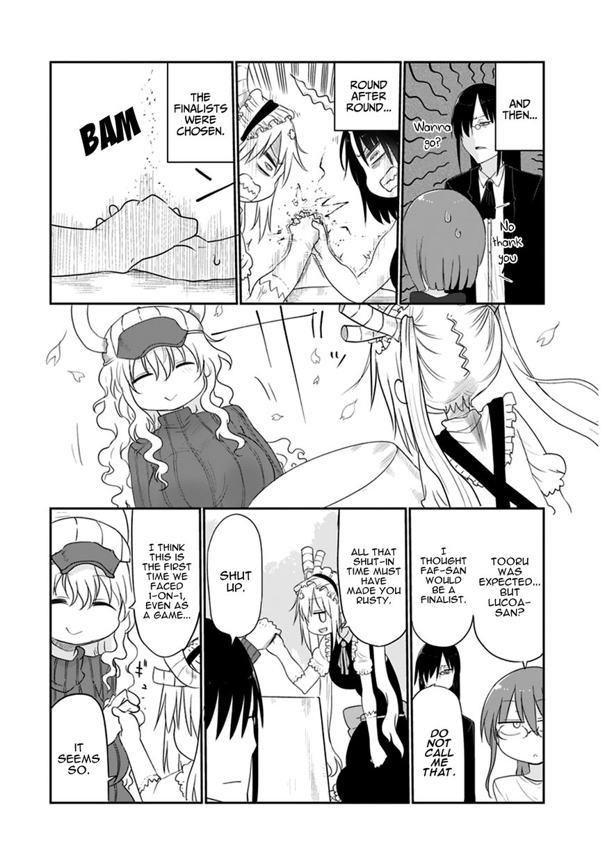 Kobayashi-san Chi no Maid Dragon Chapter 40 page 11 - Chapter 40 : Tooru and Flower Viewing