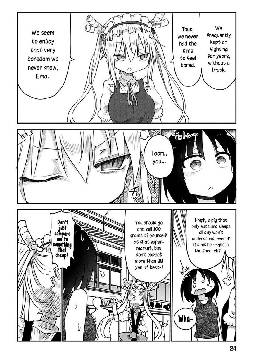 Kobayashi-san Chi no Maid Dragon Chapter 41 page 8 - Chapter 41 : Tooru and Sleep