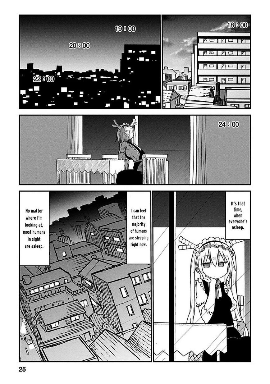 Kobayashi-san Chi no Maid Dragon Chapter 41 page 9 - Chapter 41 : Tooru and Sleep