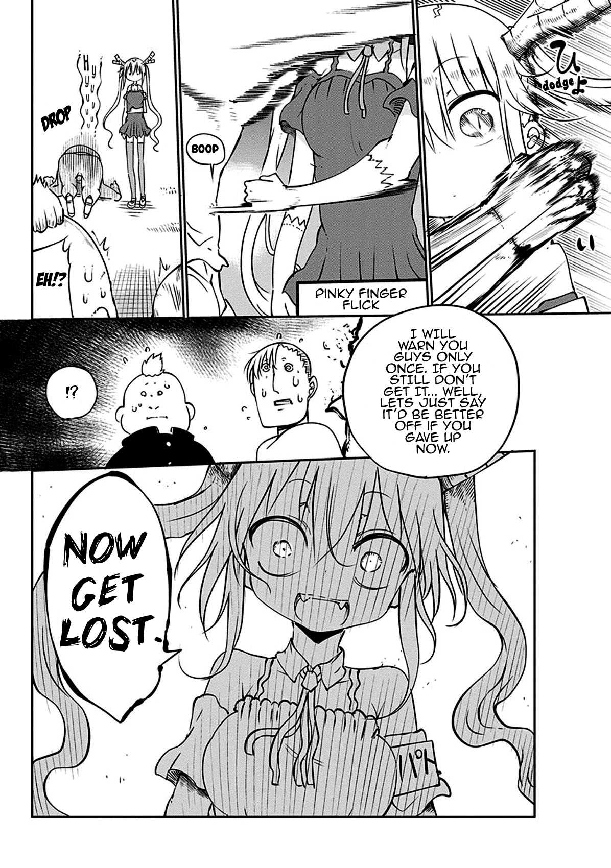Kobayashi-san Chi no Maid Dragon Chapter 43 page 6 - Chapter 43 : Tooru and Patrolling