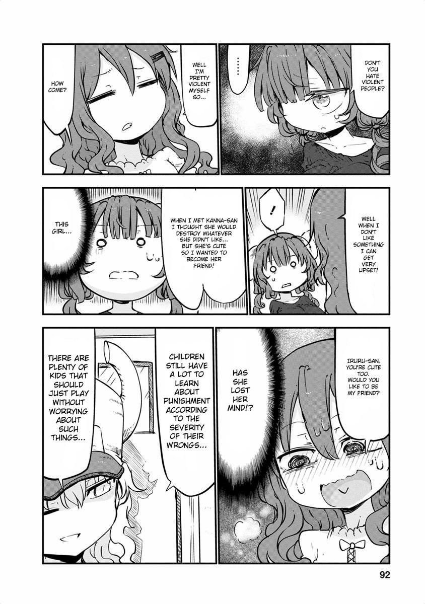 Kobayashi-san Chi no Maid Dragon Chapter 45 page 10 - Chapter 45 : Iruru and Saikawa