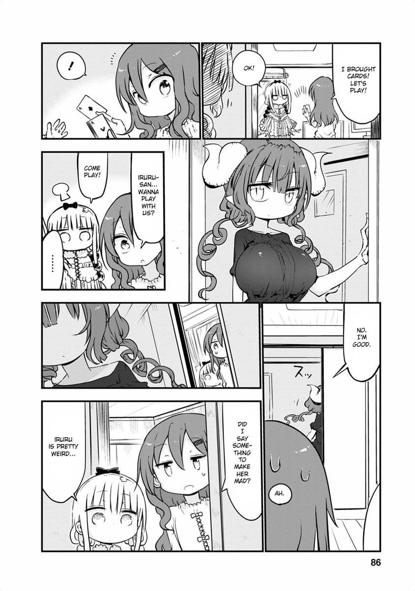 Kobayashi-san Chi no Maid Dragon Chapter 45 page 4 - Chapter 45 : Iruru and Saikawa