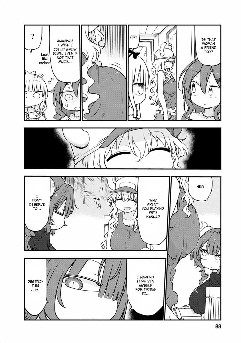 Kobayashi-san Chi no Maid Dragon Chapter 45 page 6 - Chapter 45 : Iruru and Saikawa
