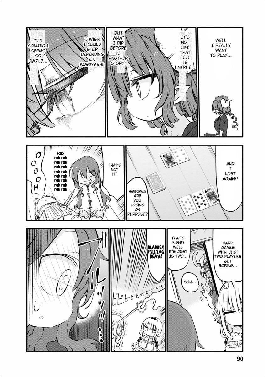 Kobayashi-san Chi no Maid Dragon Chapter 45 page 8 - Chapter 45 : Iruru and Saikawa