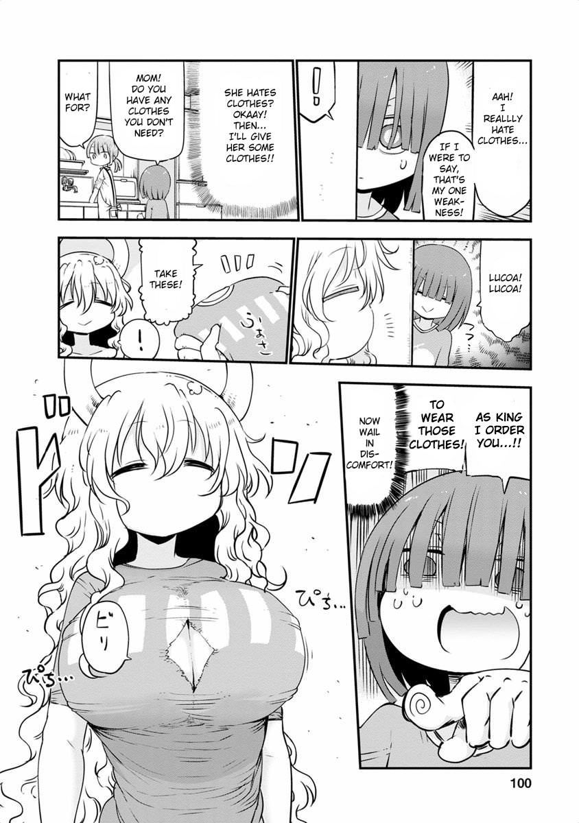 Kobayashi-san Chi no Maid Dragon Chapter 46 page 4 - Chapter 46 : Lucoa and Shouta