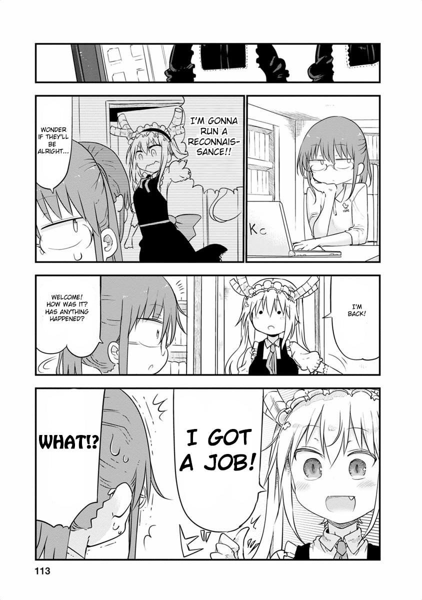 Kobayashi-san Chi no Maid Dragon Chapter 47 page 3 - Chapter 47 : Tooru and Maid Cafe