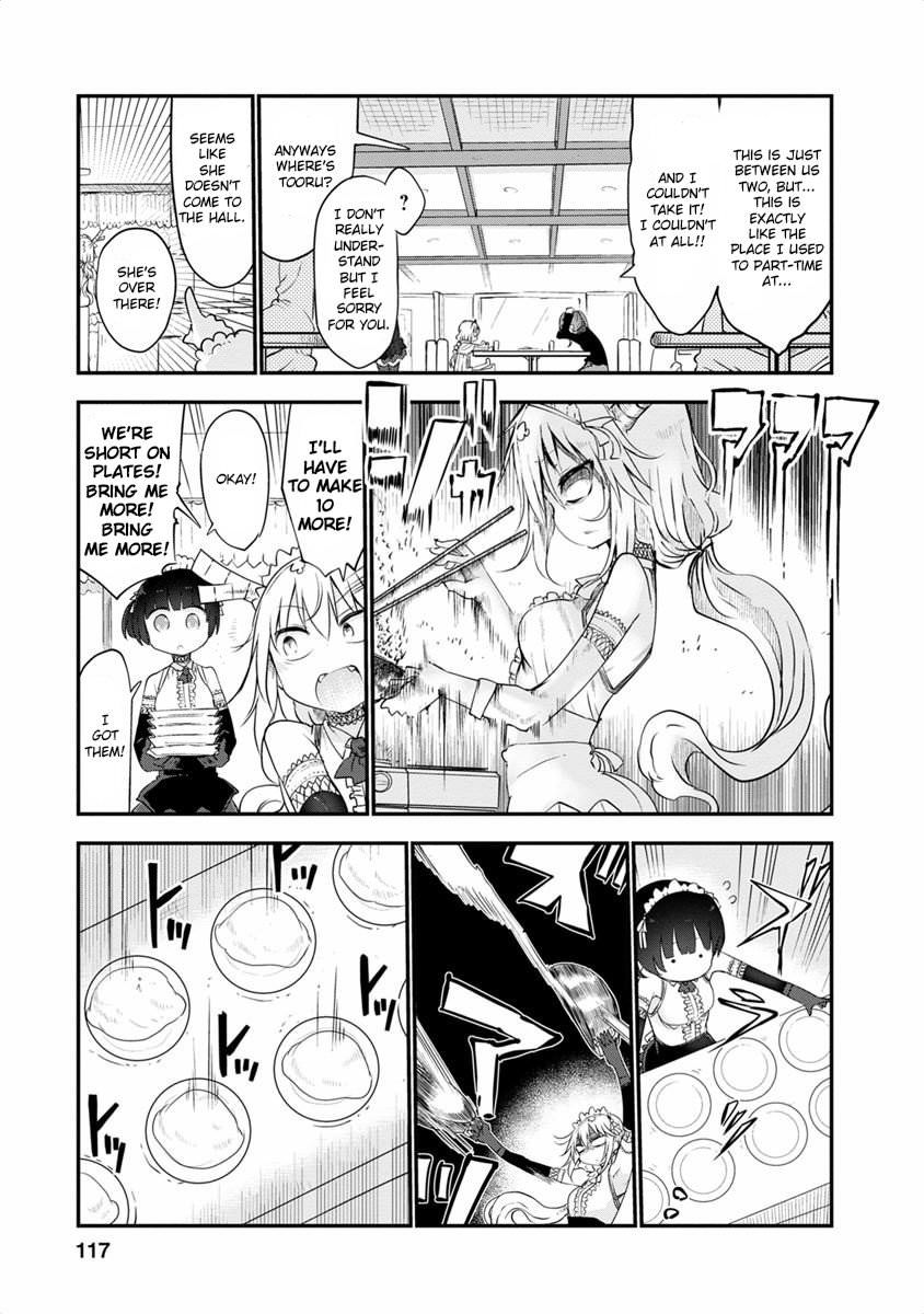 Kobayashi-san Chi no Maid Dragon Chapter 47 page 7 - Chapter 47 : Tooru and Maid Cafe