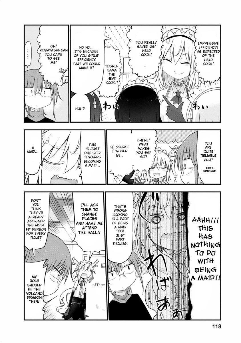 Kobayashi-san Chi no Maid Dragon Chapter 47 page 8 - Chapter 47 : Tooru and Maid Cafe