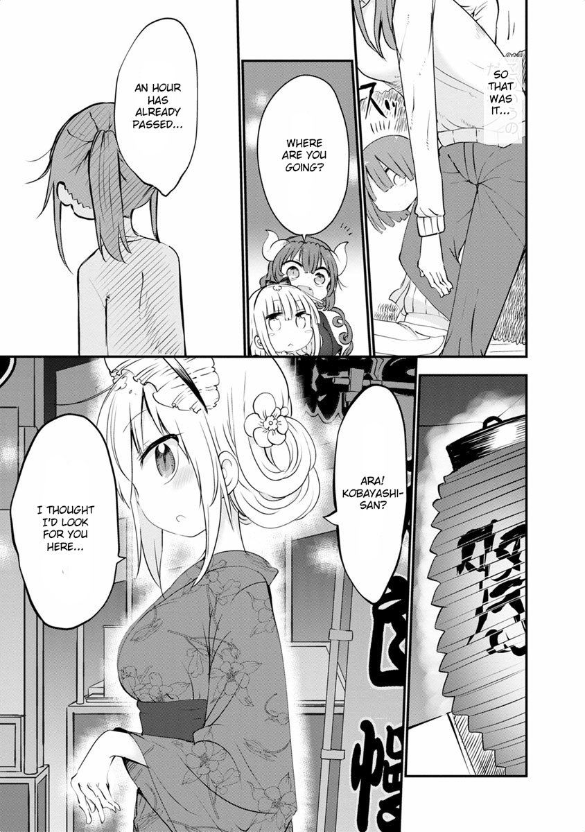 Kobayashi-san Chi no Maid Dragon Chapter 48 page 11 - Chapter 48 : Tooru and The Festival