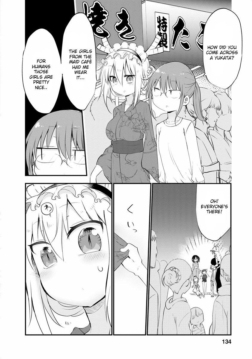 Kobayashi-san Chi no Maid Dragon Chapter 48 page 12 - Chapter 48 : Tooru and The Festival