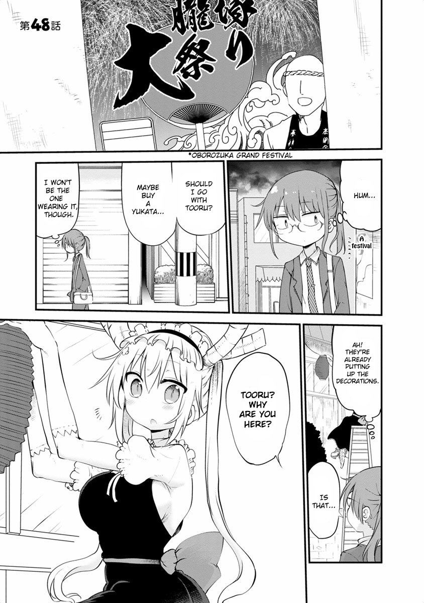 Kobayashi-san Chi no Maid Dragon Chapter 48 page 2 - Chapter 48 : Tooru and The Festival